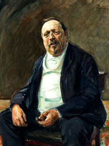 Max Liebermann - Portrait of Alfred von Berger | Макс Либерман
