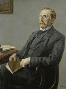 Max Liebermann - Portrait of Dr | Макс Либерман Max Liebermann - Portrait of Dr | Макс Либерман