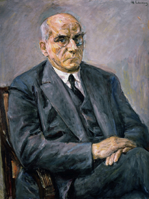 Max Liebermann - Portrait of Otto Braun | Макс Либерман Max Liebermann - Portrait of Otto Braun | Макс Либерман