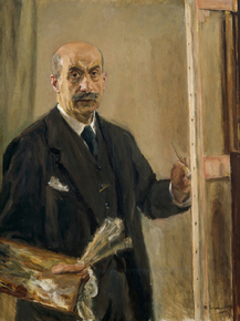 Max Liebermann - Self-Portrait at the Easel | Макс Либерман Max Liebermann - Self-Portrait at the Easel | Макс Либерман