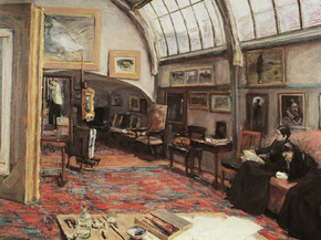Max Liebermann - The Studio of the Artist | Макс Либерман