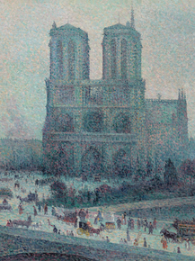 Maximilien Luce - Notre Dame, Paris | Максимильен Люс
