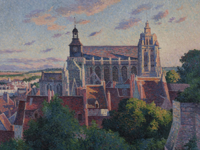 Maximilien Luce - The Cathedral at Gisors | Максимильен Люс