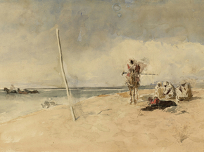 Mariano Fortuny - African Beach | Мариано Фортуни