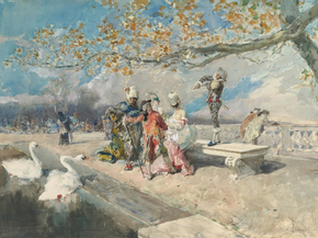 Mariano Fortuny - Masquerade | Мариано Фортуни