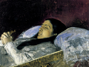 Mariano Fortuny - Miss Del Castillo on her Deathbed | Мариано Фортуни