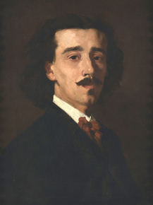 Mariano Fortuny - Portrait of the engraver Rosello | Мариано Фортуни