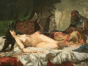 Mariano Fortuny - The Odalisque | Мариано Фортуни