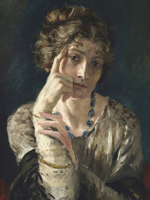 Mariano Fortuny - Portrait of Henriette Fortuny | Мариано Фортуни
