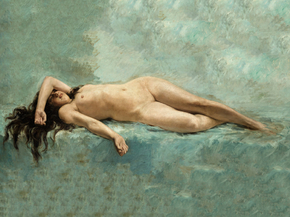 Mariano Fortuny - Study of Female Nude | Мариано Фортуни
