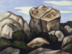 Marsden Hartley - In the Moraine, Dogtown Common, Cape Ann | Марсден Хартли Marsden Hartley - In the Moraine, Dogtown Common, Cape Ann | Марсден Хартли
