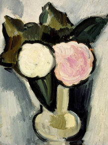 Marsden Hartley - Pink and White Flowers in a Vase | Марсден Хартли Marsden Hartley - Pink and White Flowers in a Vase | Марсден Хартли