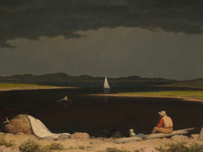Martin Johnson Heade - Approaching Thunder Storm | Мартин Джонсон Хед