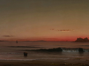 Martin Johnson Heade - Singing Beach, Manchester | Мартин Джонсон Хед Martin Johnson Heade - Singing Beach, Manchester | Мартин Джонсон Хед