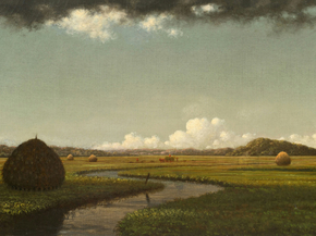 Martin Johnson Heade - Storm Clouds over the Marshes | Мартин Джонсон Хед Martin Johnson Heade - Storm Clouds over the Marshes | Мартин Джонсон Хед