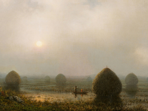 Martin Johnson Heade - The Great Swamp | Мартин Джонсон Хед
