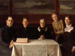 Michael Ancher - Christmas Day | Микаэль Анкер