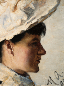 Michael Ancher - Gerda Ahlborn | Микаэль Анкер