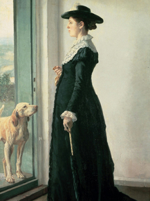 Michael Ancher - Portrait of my wife | Микаэль Анкер