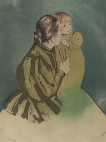 Mary Cassatt - Peasant Mother and Child | Мэри Стивенсон Кэссетт
