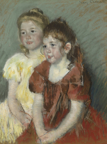 Mary Cassatt - Young Girls | Мэри Стивенсон Кэссетт