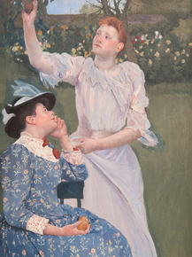Mary Cassatt - Young Women Picking Fruit | Мэри Стивенсон Кэссетт Mary Cassatt - Young Women Picking Fruit | Мэри Стивенсон Кэссетт