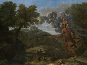 Nicolas Poussin - Blind Orion Searching for the Rising Sun | Никола Пуссен