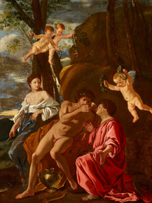 Nicolas Poussin - Inspiration of Anacreon | Никола Пуссен Nicolas Poussin - Inspiration of Anacreon | Никола Пуссен