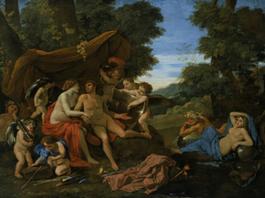 Nicolas Poussin - Mars and Venus | Никола Пуссен