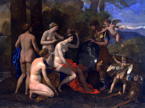 Nicolas Poussin - Mars and Venus | Никола Пуссен