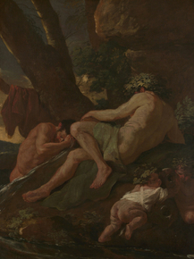 Nicolas Poussin - Midas Washing at the Source | Никола Пуссен