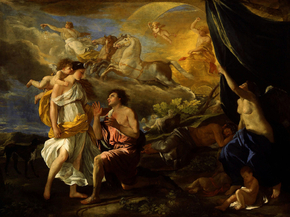 Nicolas Poussin - Selene and Endymion | Никола Пуссен