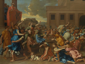 Nicolas Poussin - The Abduction of the Sabine Women | Никола Пуссен Nicolas Poussin - The Abduction of the Sabine Women | Никола Пуссен