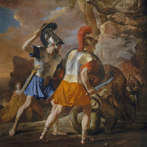 Nicolas Poussin - The Companions of Rinaldo | Никола Пуссен Nicolas Poussin - The Companions of Rinaldo | Никола Пуссен