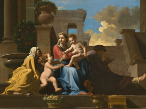 Nicolas Poussin - The Holy Family on the Steps | Никола Пуссен