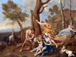 Nicolas Poussin - The Nurture of Jupiter | Никола Пуссен Nicolas Poussin - The Nurture of Jupiter | Никола Пуссен