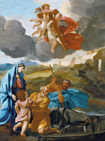 Nicolas Poussin - The Return of the Holy Family from Egypt | Никола Пуссен Nicolas Poussin - The Return of the Holy Family from Egypt | Никола Пуссен