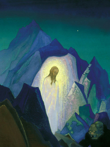 Roerich Nicholas | Рерих Николай - Христос в пустыне
