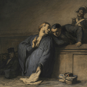 Honore Victorin Daumier - A Criminal Case | Оноре Домье Honore Victorin Daumier - A Criminal Case | Оноре Домье