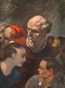 Honore Victorin Daumier - On The Barricades | Оноре Домье