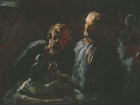 Honore Victorin Daumier - Two Sculptors | Оноре Домье