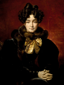 Horace Vernet - Portrait of a Lady | Орас Верне