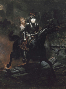 Horace Vernet - The Ballad of Lenore, or The Dead Travel Fast | Орас Верне