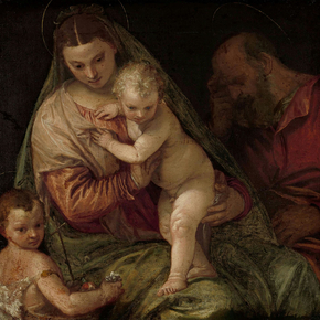 Paolo Veronese - De heilige familie met de kleine Johannes | Паоло Веронезе