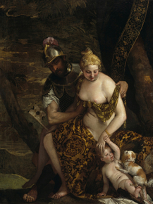 Paolo Veronese - Mars, Venus and Cupid | Паоло Веронезе