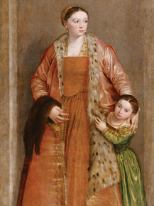 Paolo Veronese - Portrait of Countess Livia | Паоло Веронезе