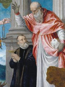 Paolo Veronese - St Jerome and a Donor | Паоло Веронезе Paolo Veronese - St Jerome and a Donor | Паоло Веронезе