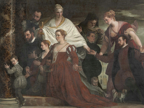 Paolo Veronese - The Madonna of the Cuccina Family | Паоло Веронезе
