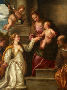 Paolo Veronese - The Mystic Marriage of St Catherine | Паоло Веронезе