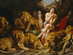 Peter Paul Rubens - Daniel in the Lions Den | Питер Пауль Рубенс
